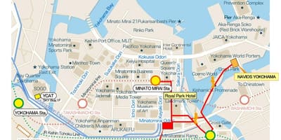 Minato mirai 21 мапа