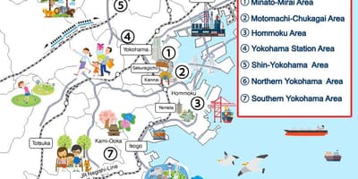 Yokohama места на мапата